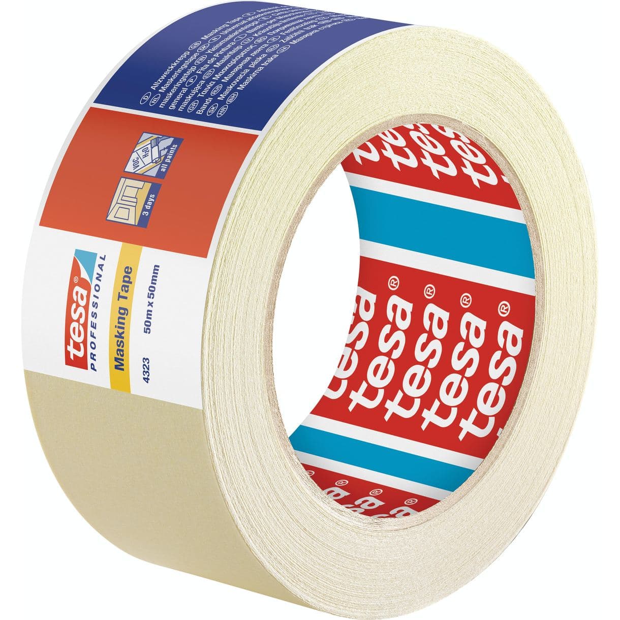 MASKERINGSTEJP 4323 TESA 3 DAGAR 50MX50MM