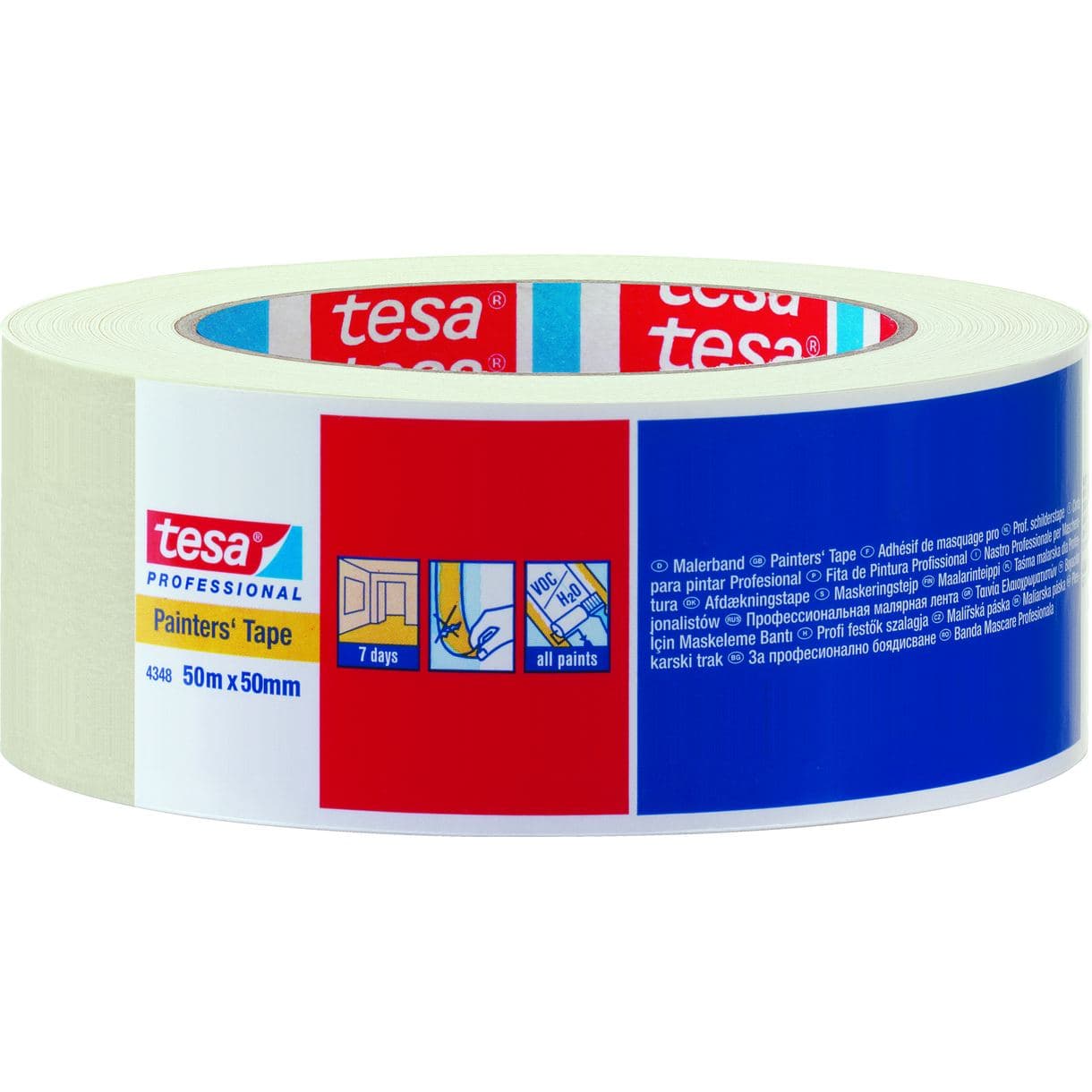 MASKERINGSTEJP 4348 7 DAGAR TESA 50MX50MM