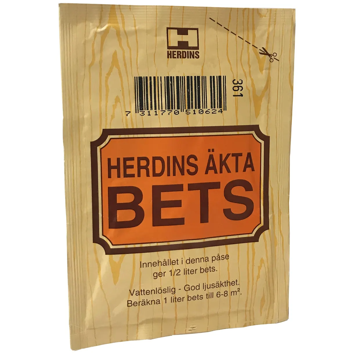 BETSPULVER MÖRK MAHOGNY