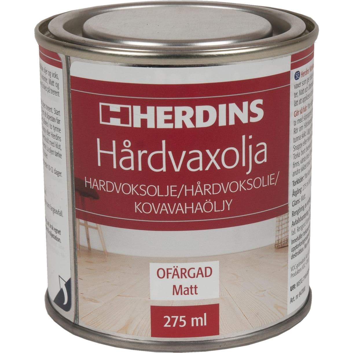 HÅRDVAXOLJA MATT 275ML