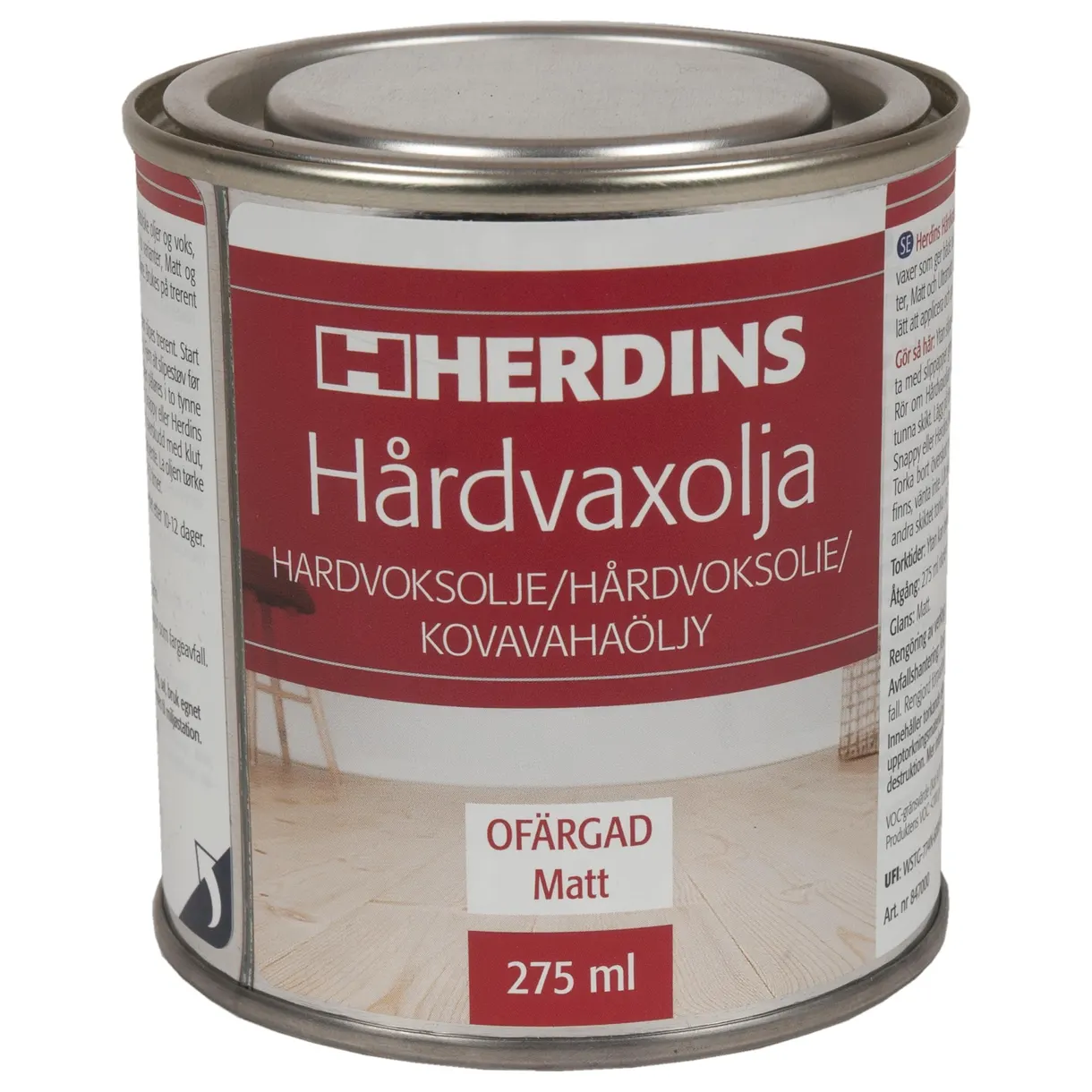 HÅRDVAXOLJA MATT 275ML
