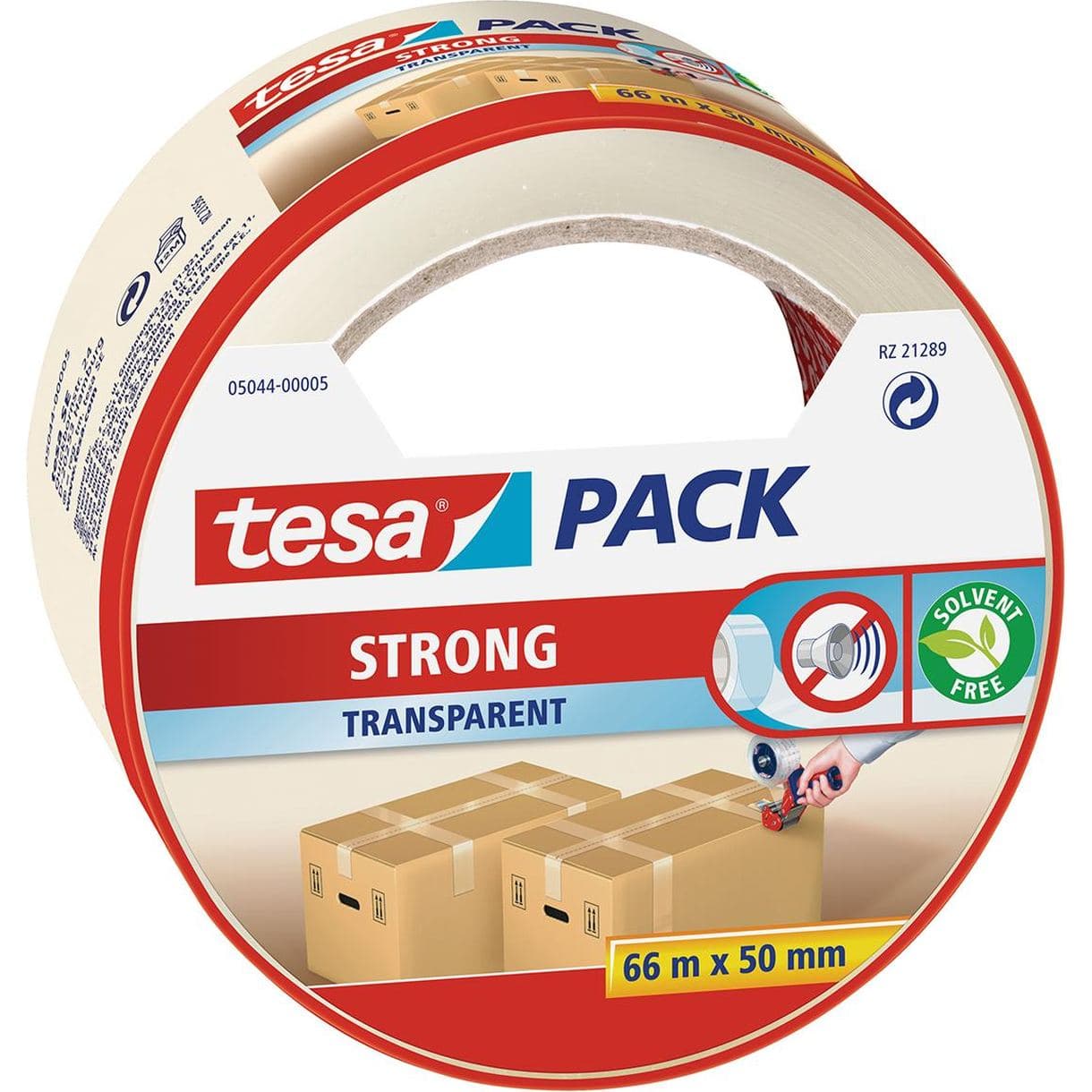 PACKTEJP 5044 TESA STARK TRANSPARENT 50MM 66M
