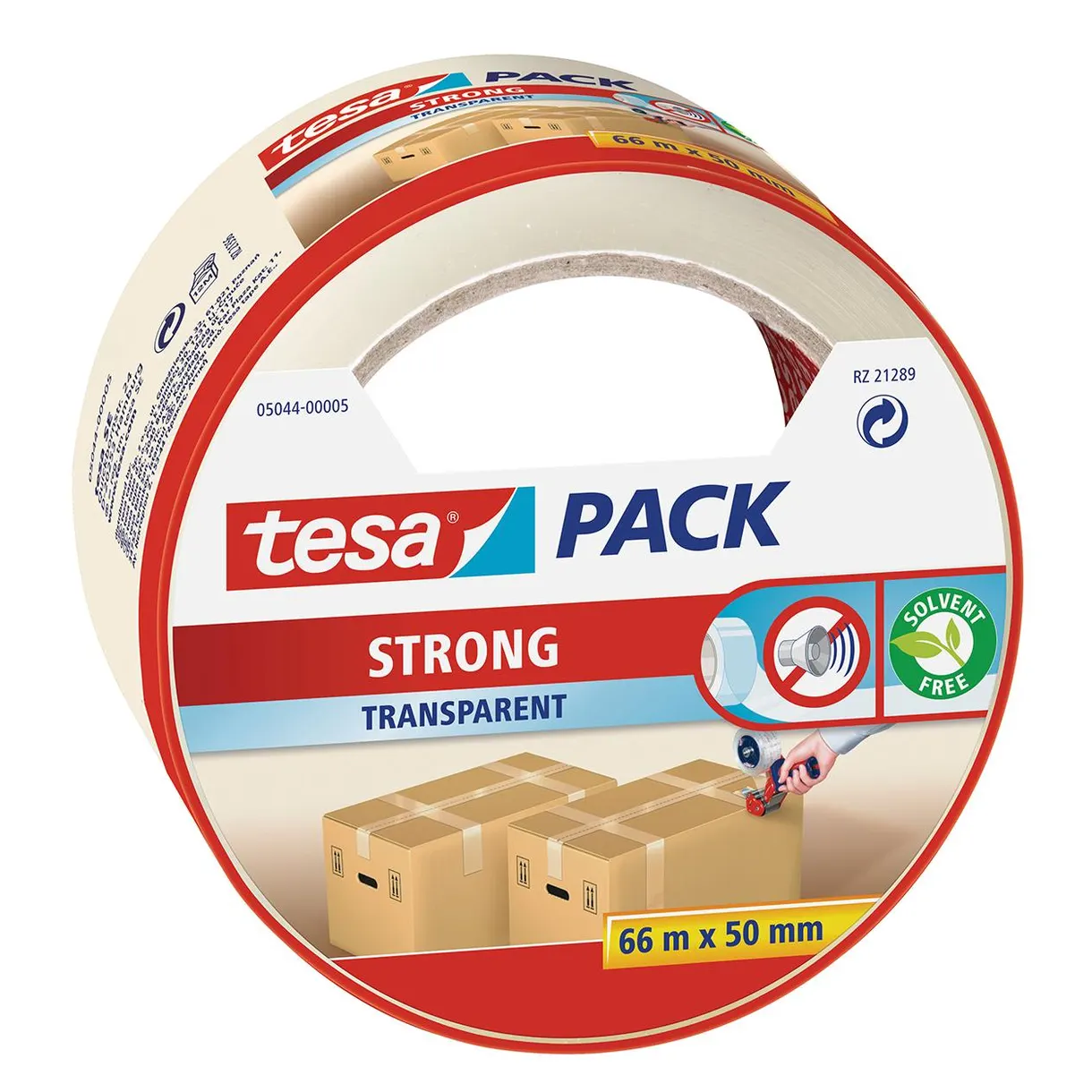 PACKTEJP 5044 TESA STARK TRANSPARENT 50MM 66M