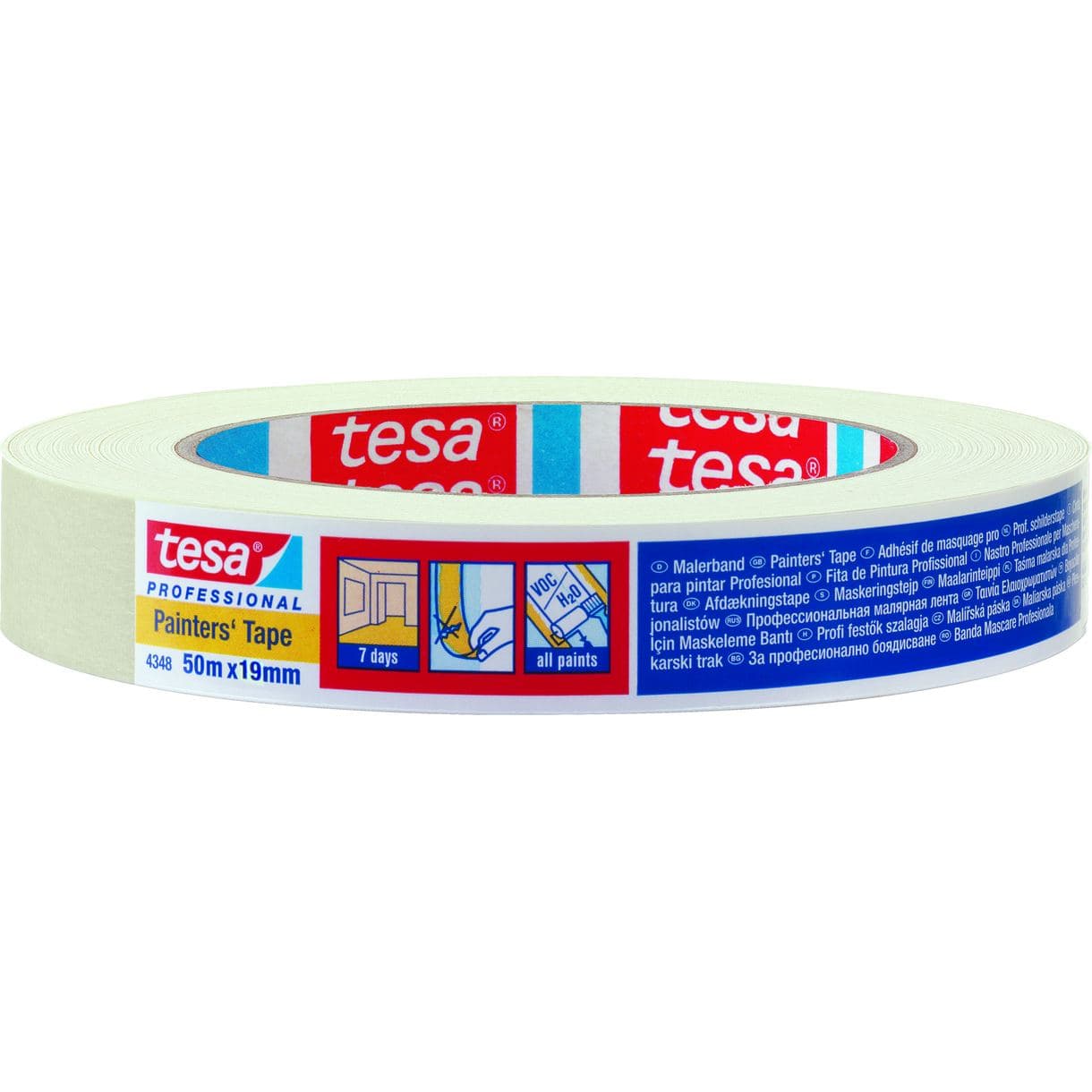 MASKERINGSTEJP 4348 7 DAGAR 50MX19MM
