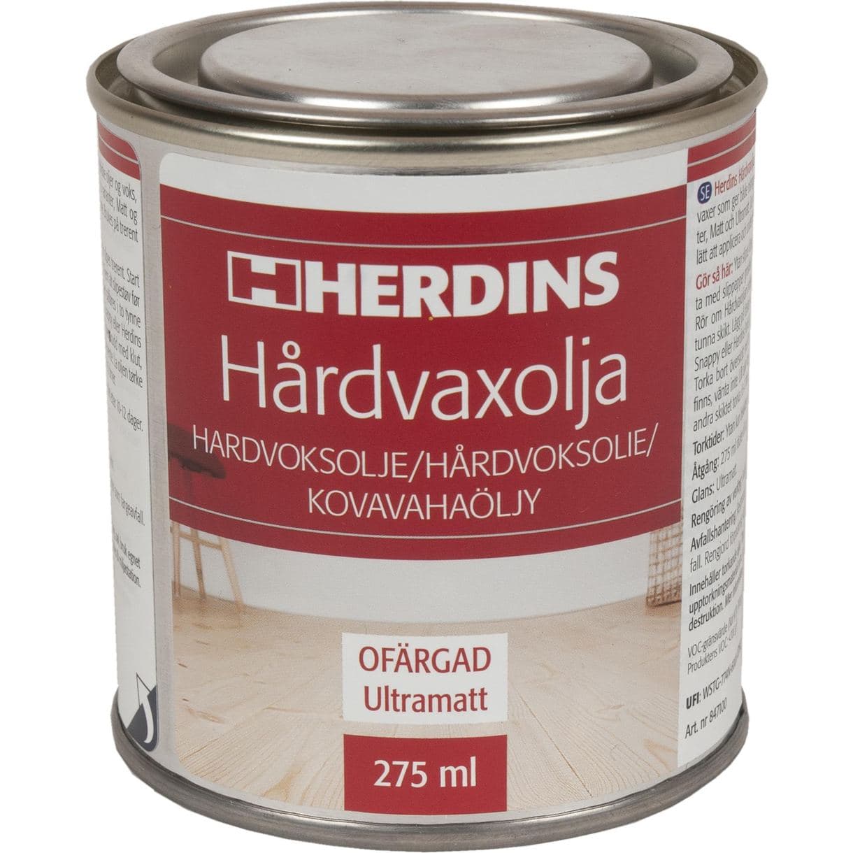 HÅRDVAXOLJA ULTRAMATT 275ML