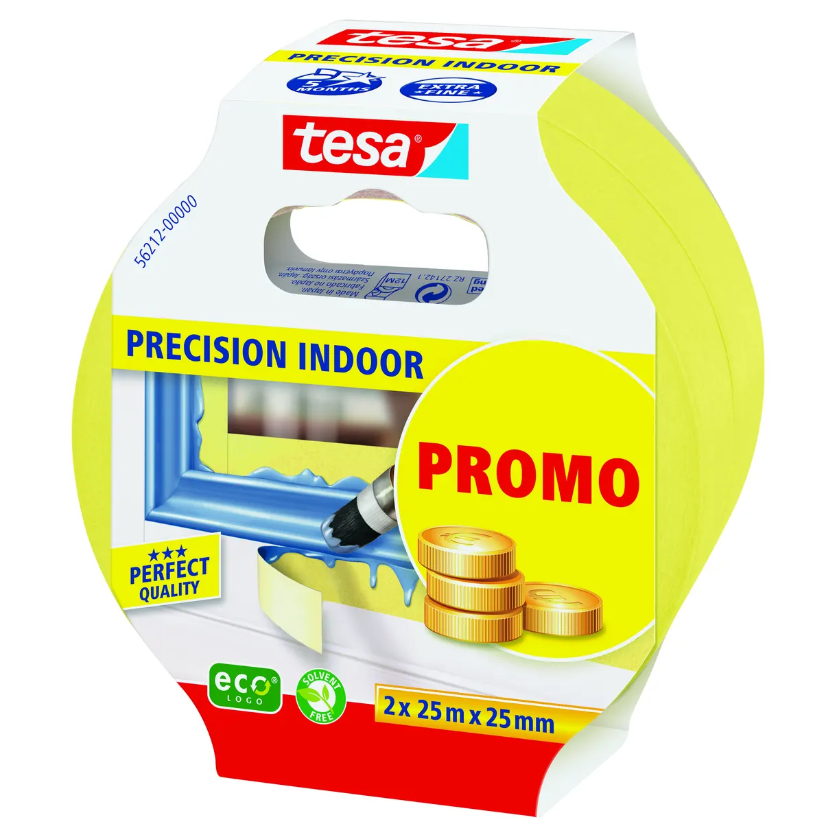 MASKERINGSTEJP PRECISON 56212 PROMO OUTDOOR 2X25MX25MM