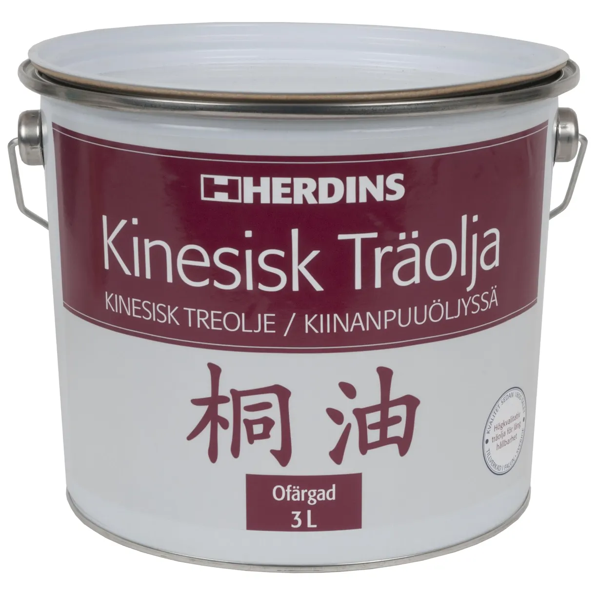 TRÄOLJA KINESISK 3L