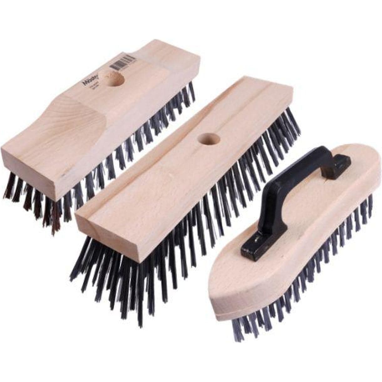 STÅLBORSTE KVAST BRONS 300MM