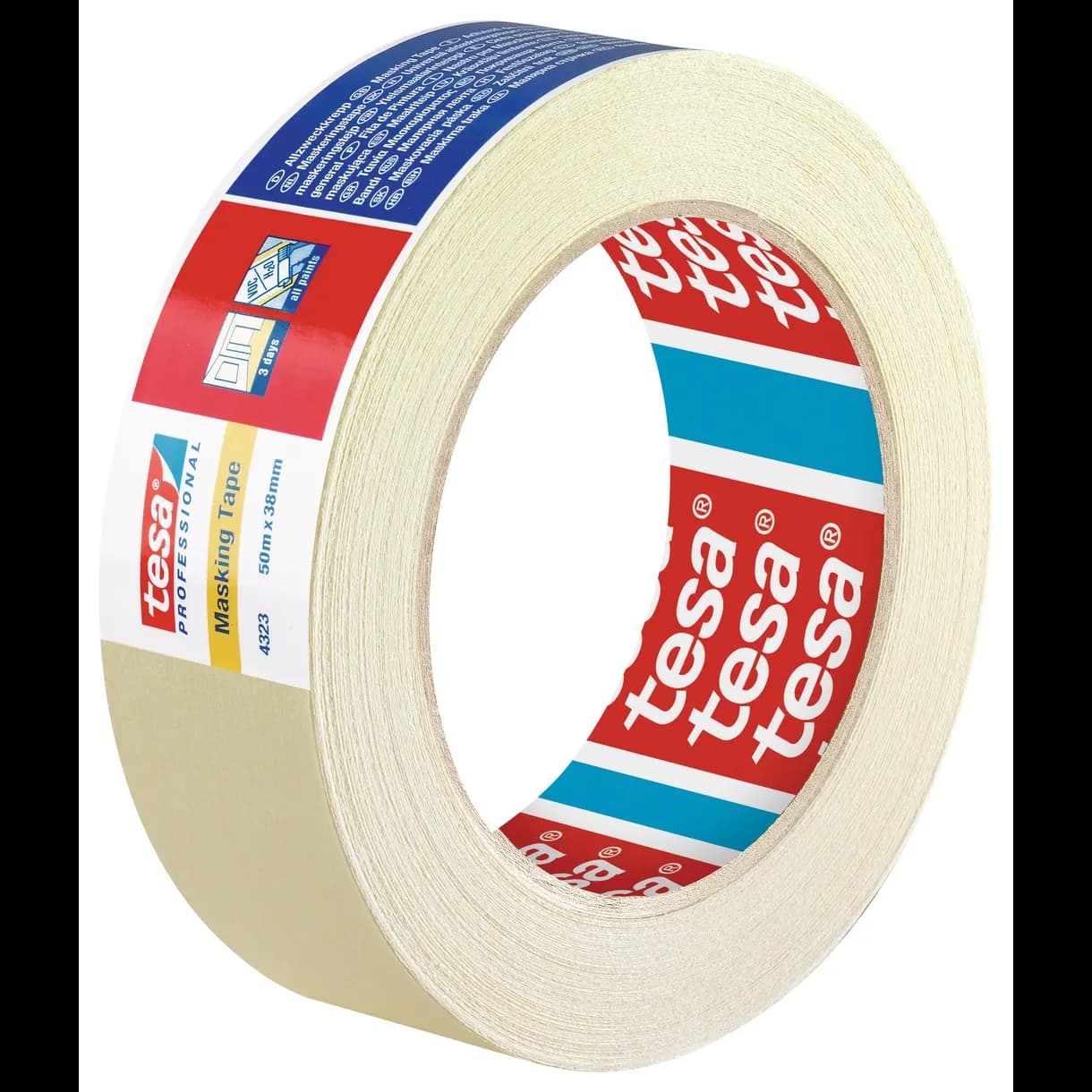 MASKERINGSTEJP 4323 TESA 3 DAGAR 50MX38MM