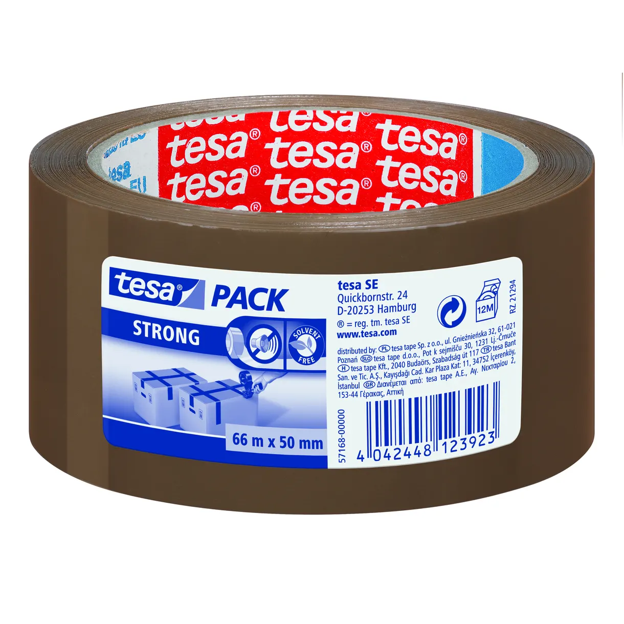 PACKTEJP STRONG 57168 TESA BRUN 50MM 66M