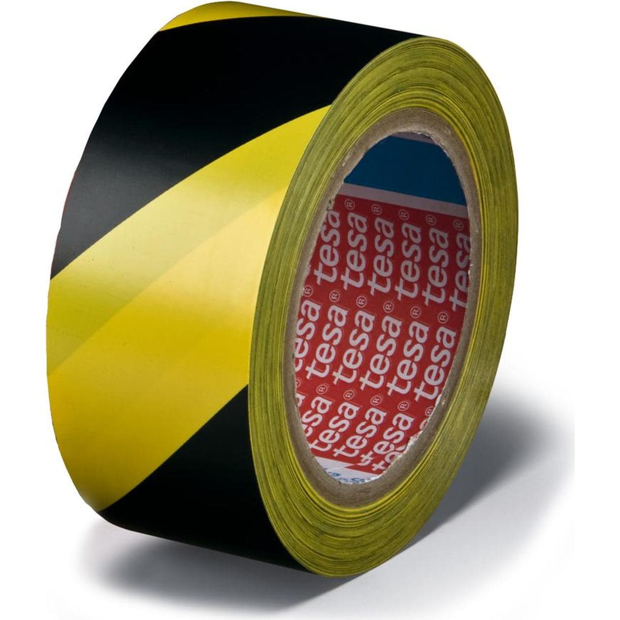 VARNINGSTEJP 60760 TESA PVC GUL/SVART 50MM 33M