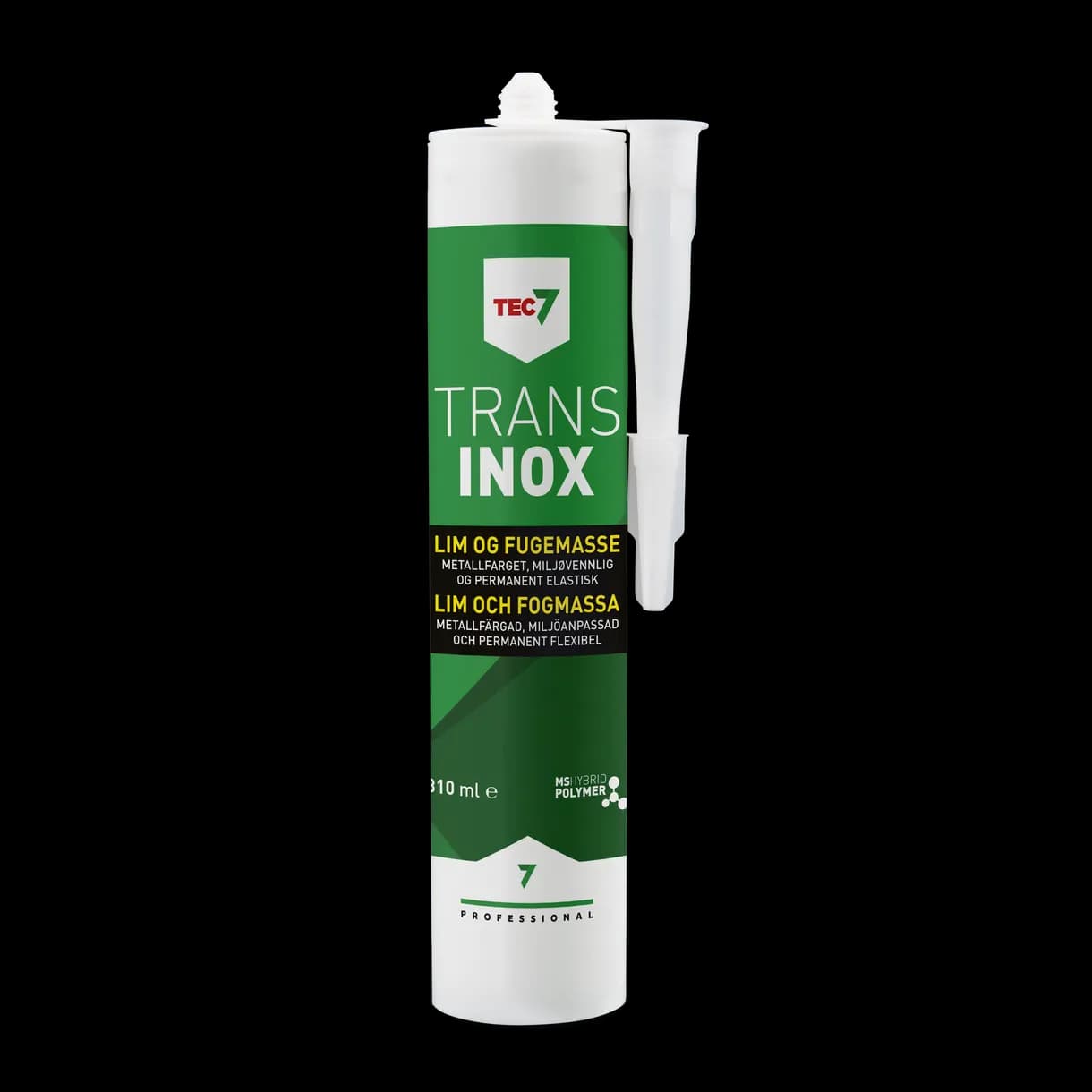 FOGMASSA TRANS INOX PATRON GRÅ METALLIC 310ML