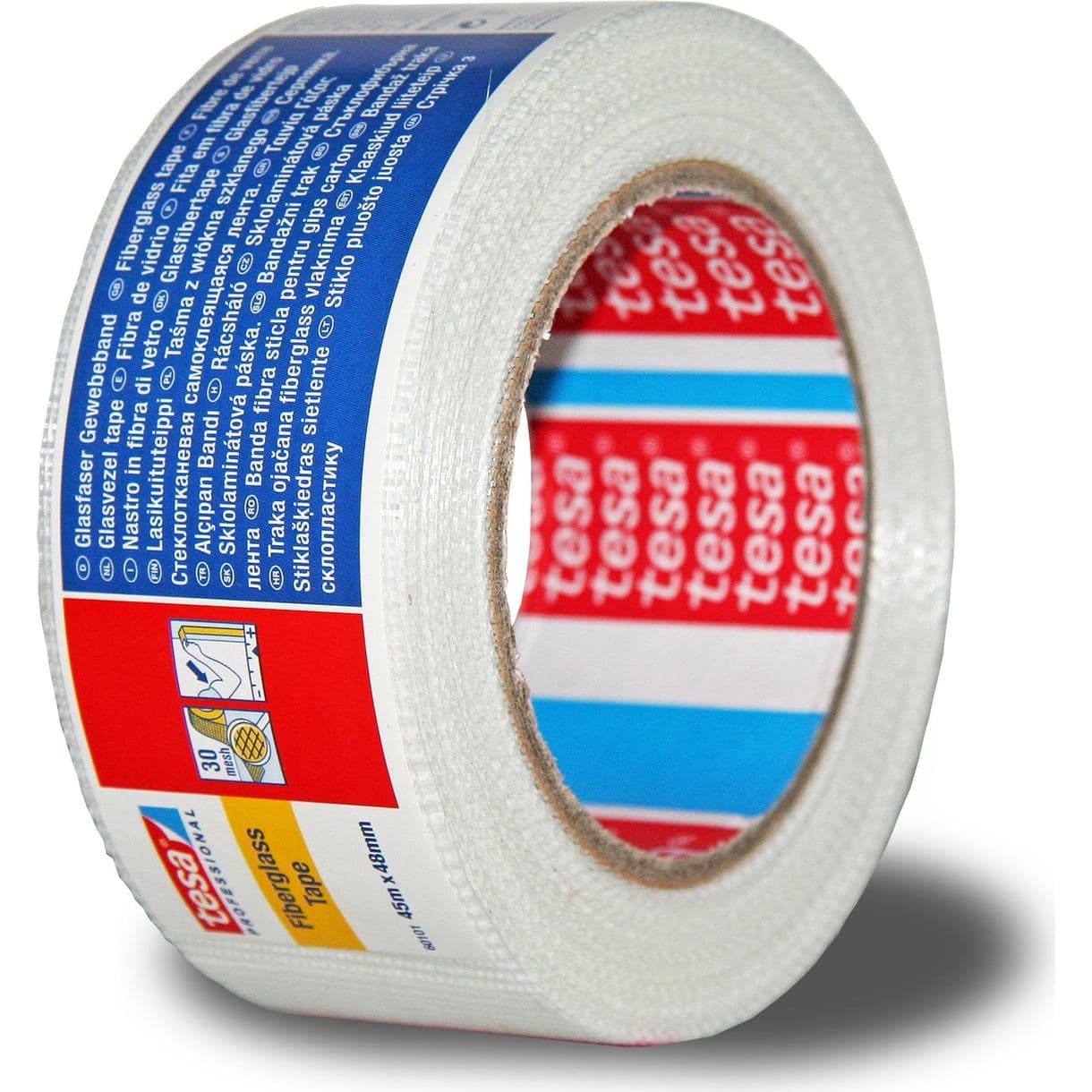 GLASFIBERTEJP 60101 TESA GLASFIBERREMSA 48MM 45M