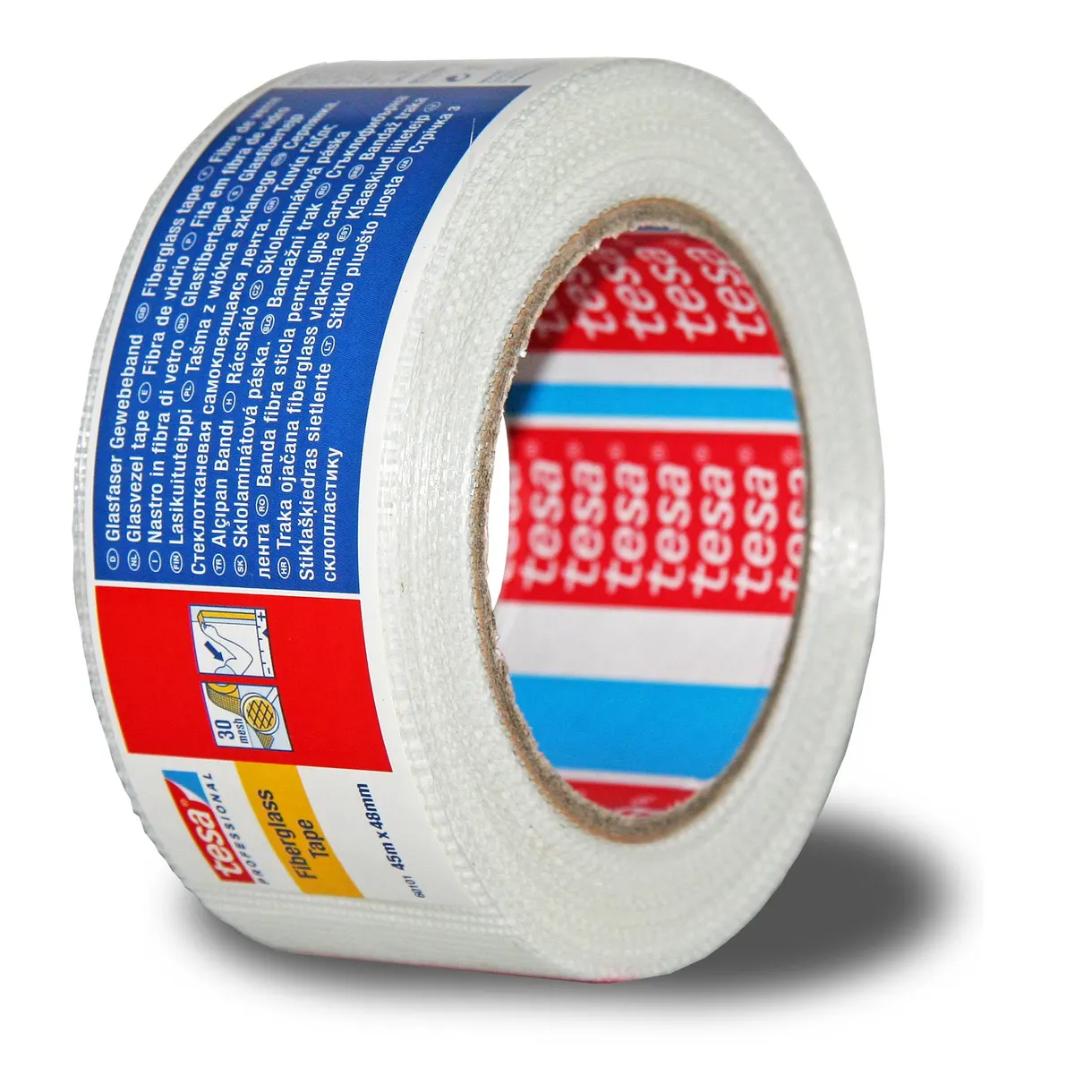 GLASFIBERTEJP 60101 TESA GLASFIBERREMSA 48MM 45M