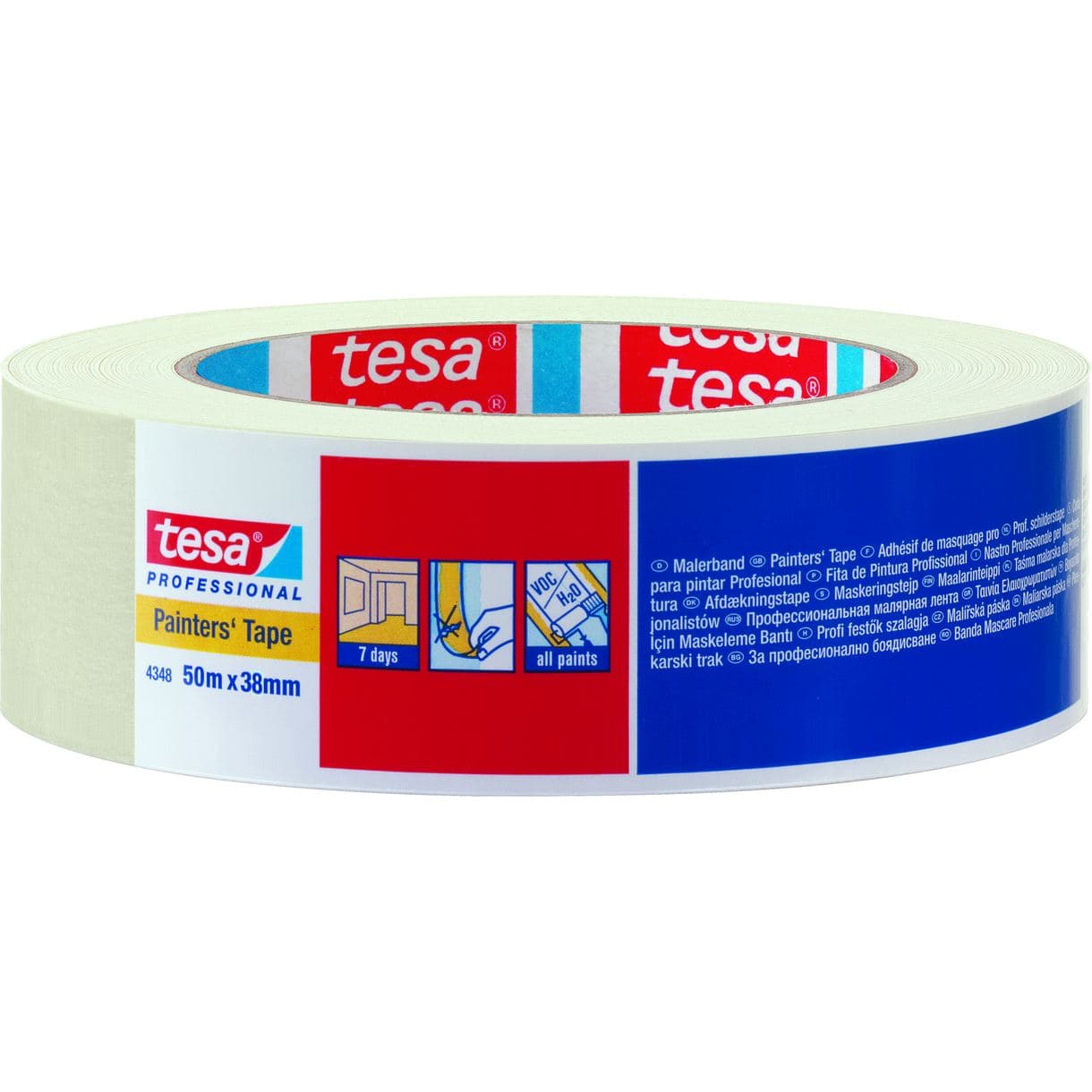MASKERINGSTEJP 4348 7 DAGAR TESA 50MX38MM