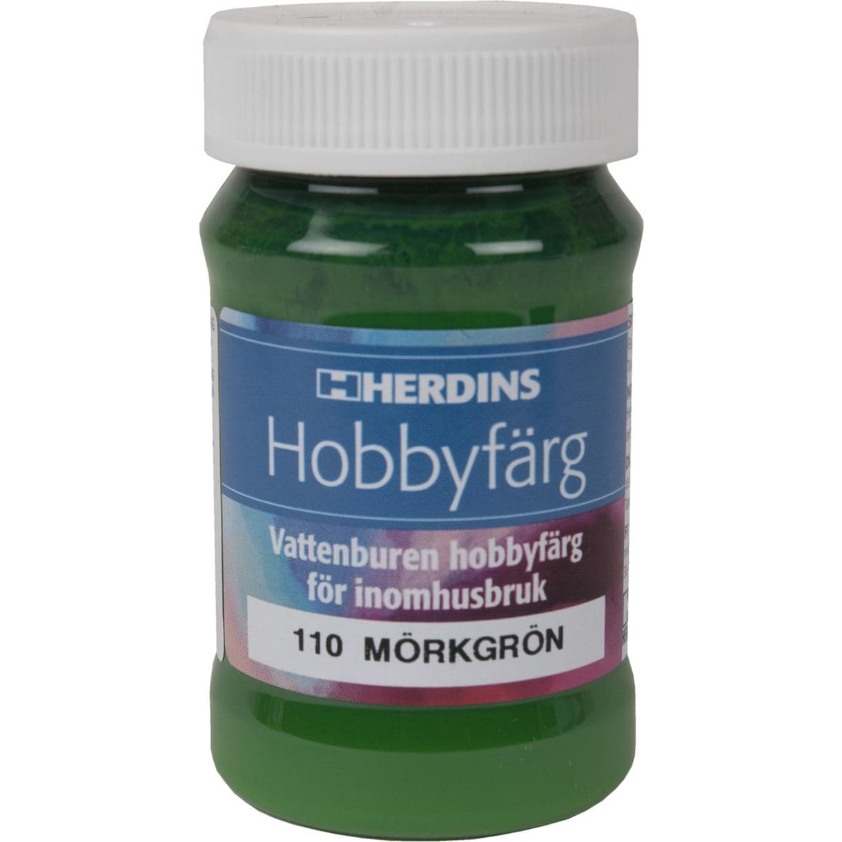 HOBBYFÄRG MÖRKGRÖN