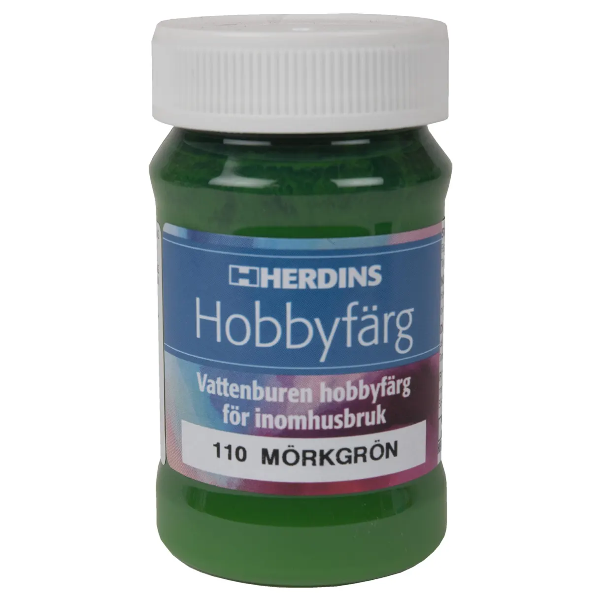 HOBBYFÄRG MÖRKGRÖN