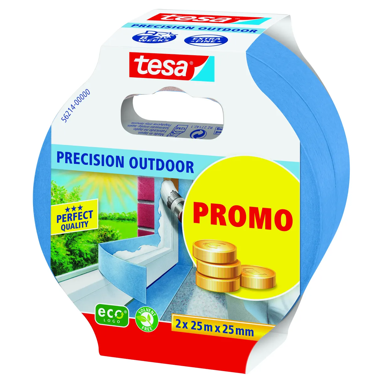 MASKERINGSTEJP PRECISON 56214 PROMO INDOOR 2X25MX25MM