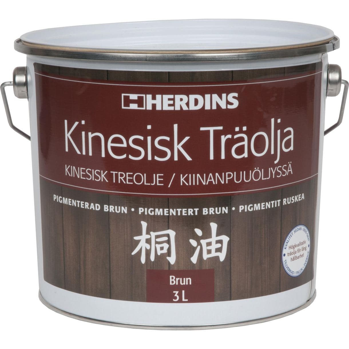 TRÄOLJA KINESISK BRUN