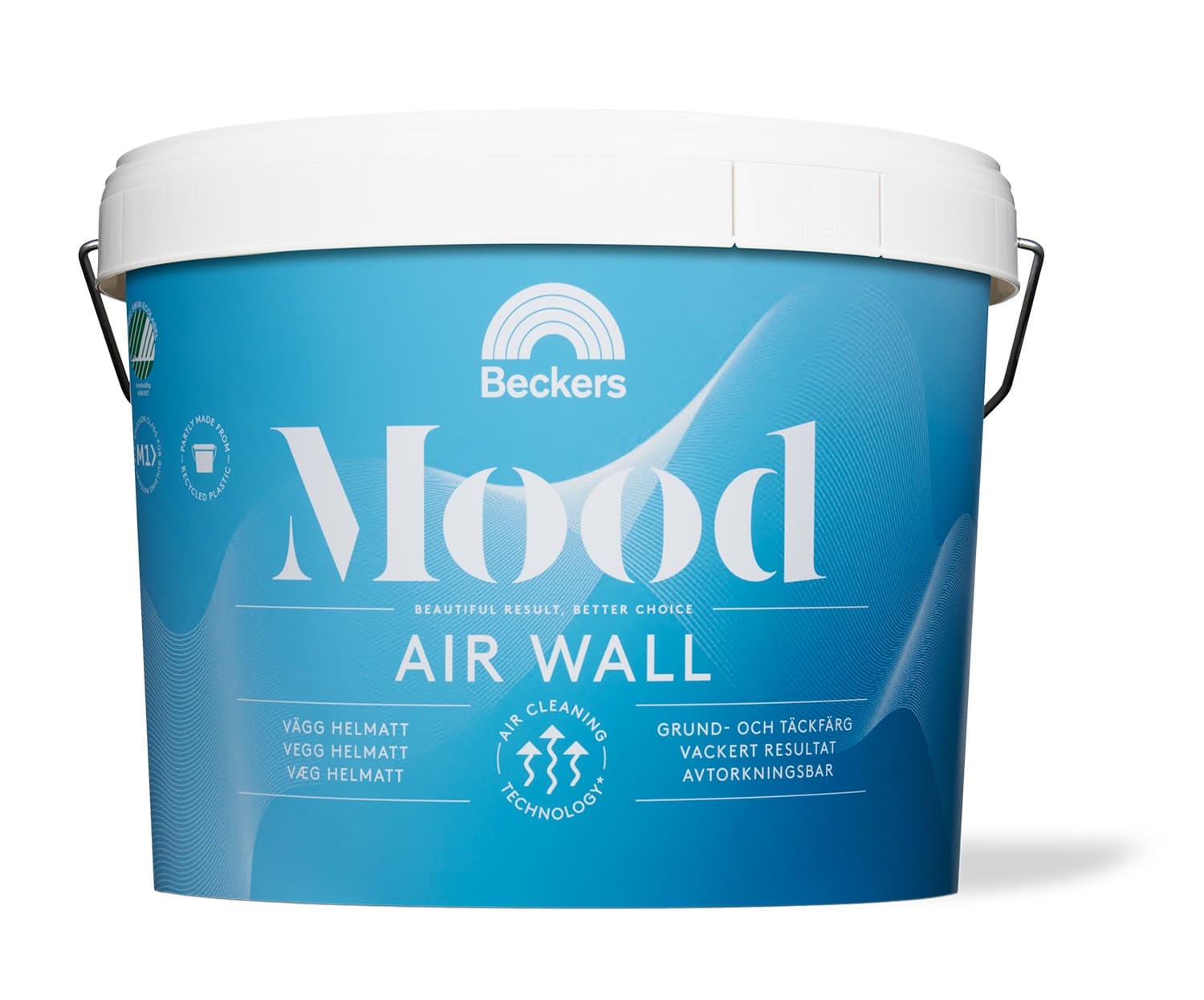 VÄGGFÄRG MOOD AIR WALL VIT/BAS A 9L