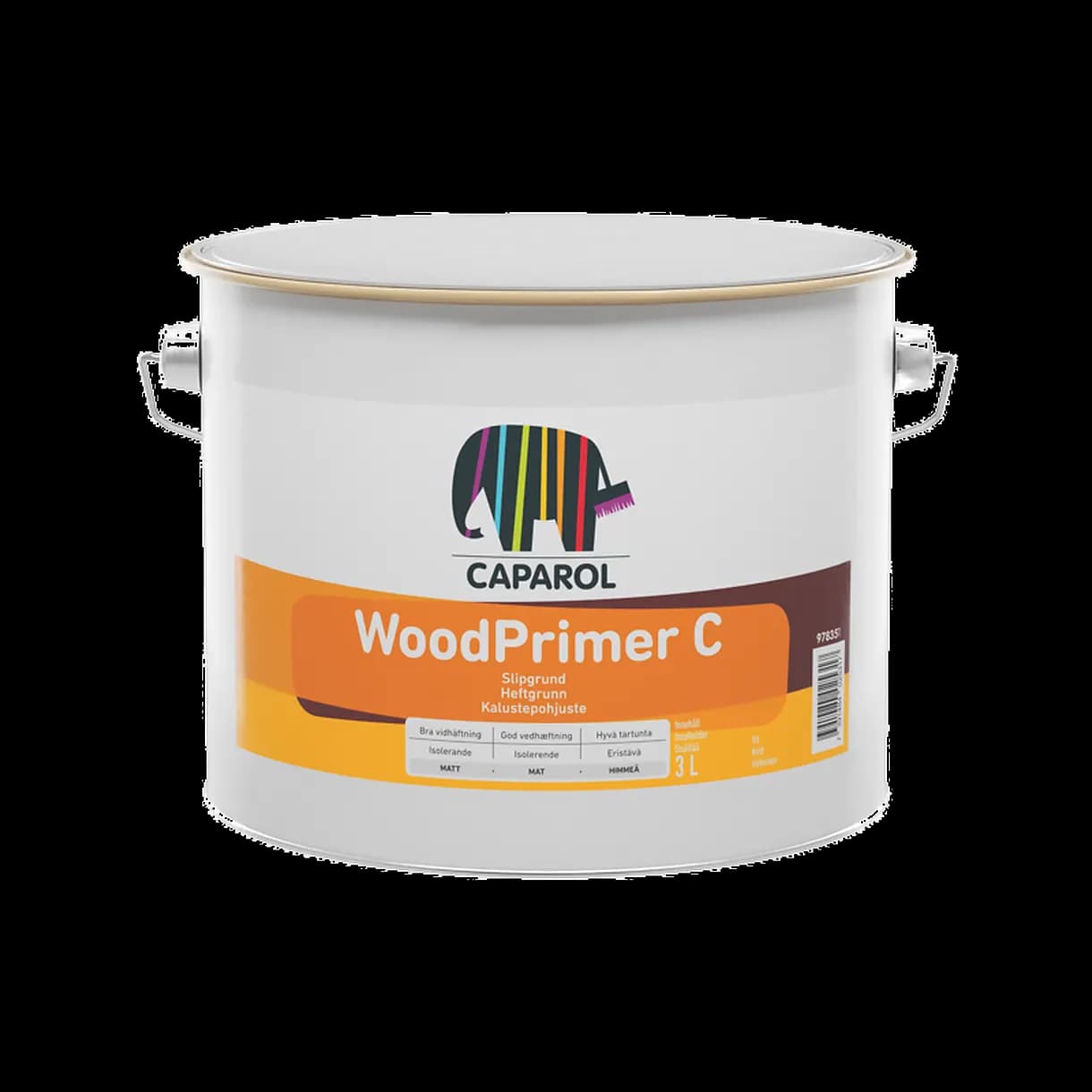 GRUNDFÄRG WOOD PRIMER C VIT 10L