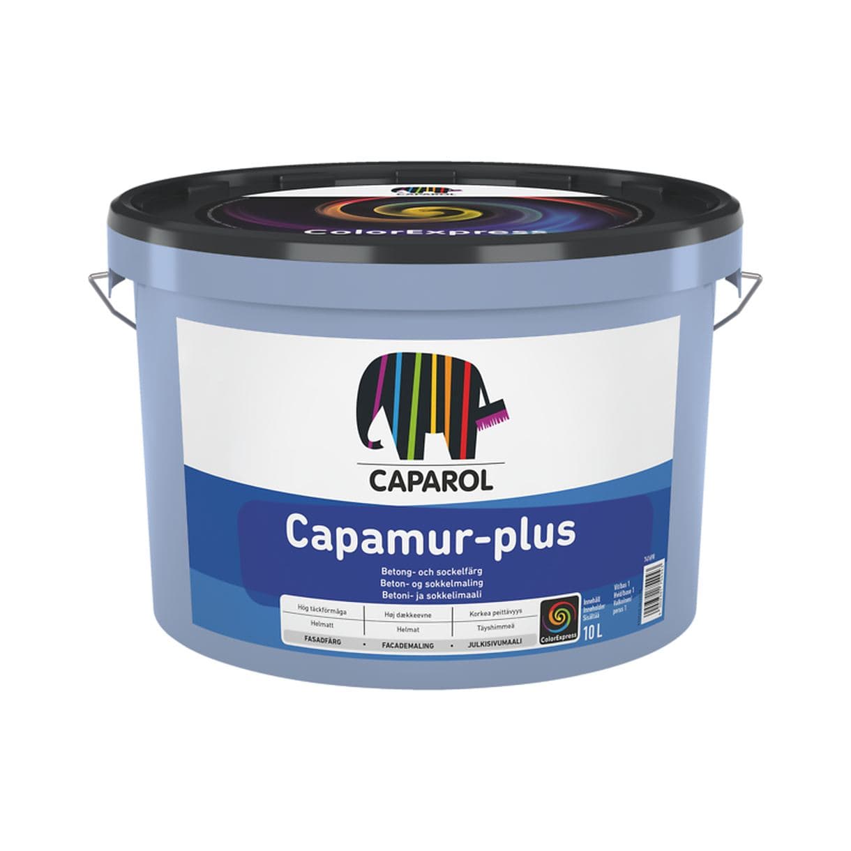 SOCKELFÄRG CAPAMUR PLUS BAS 1 10L