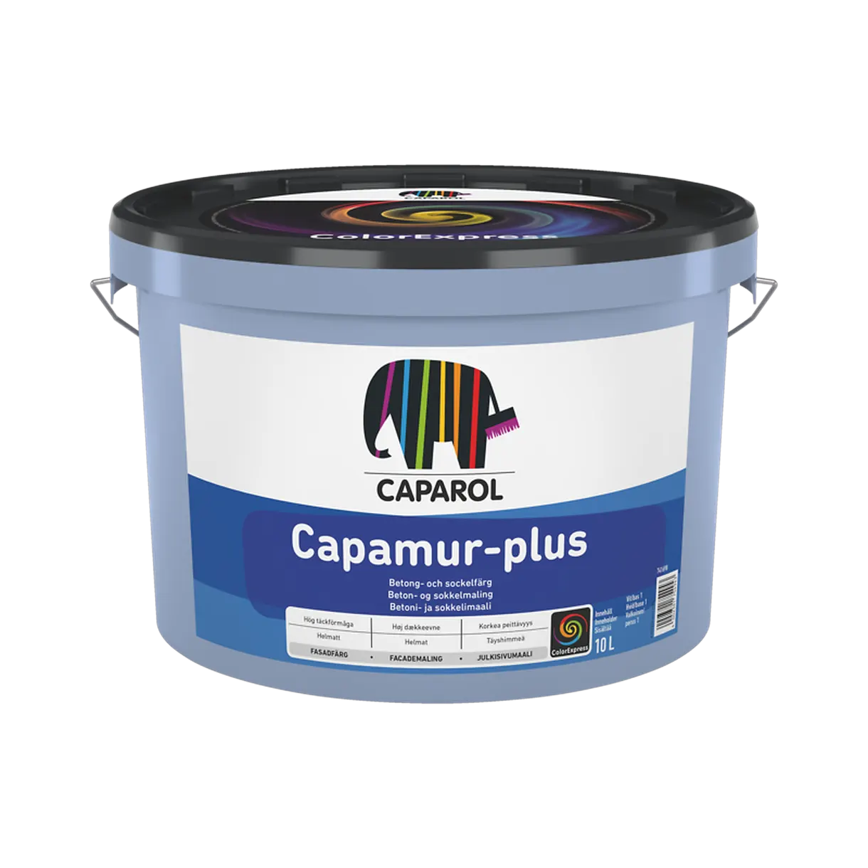 SOCKELFÄRG CAPAMUR PLUS BAS 1 10L