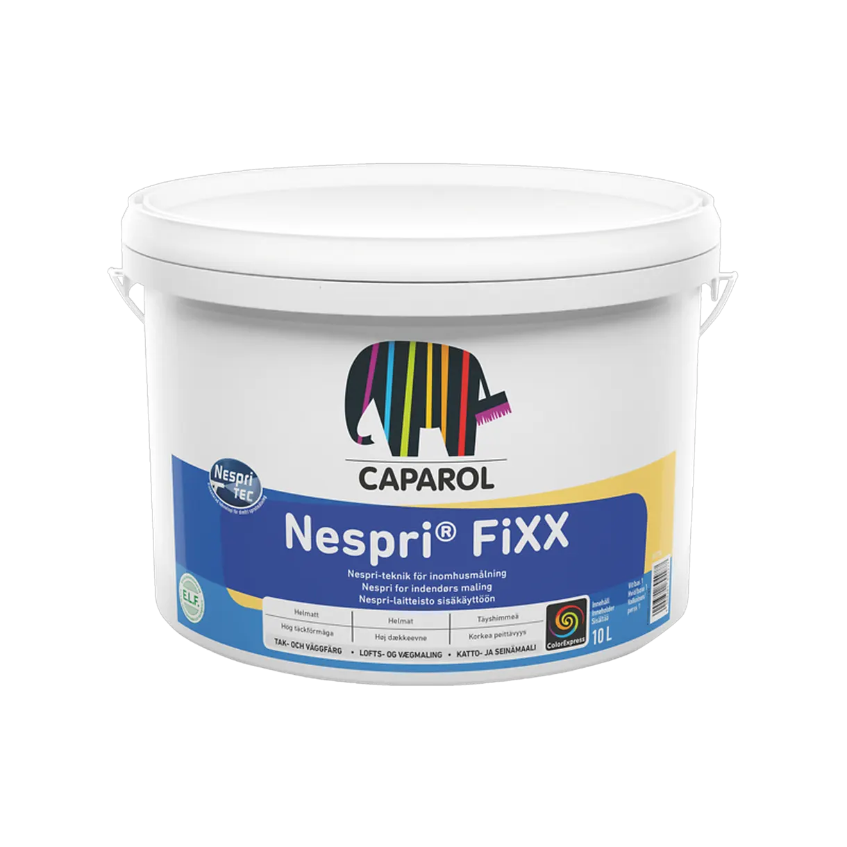 TAKFÄRG NESPRI FIXX VIT BAS 1 10L