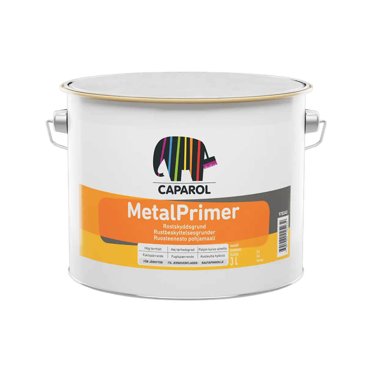 PRIMER METAL GRÅ 3L