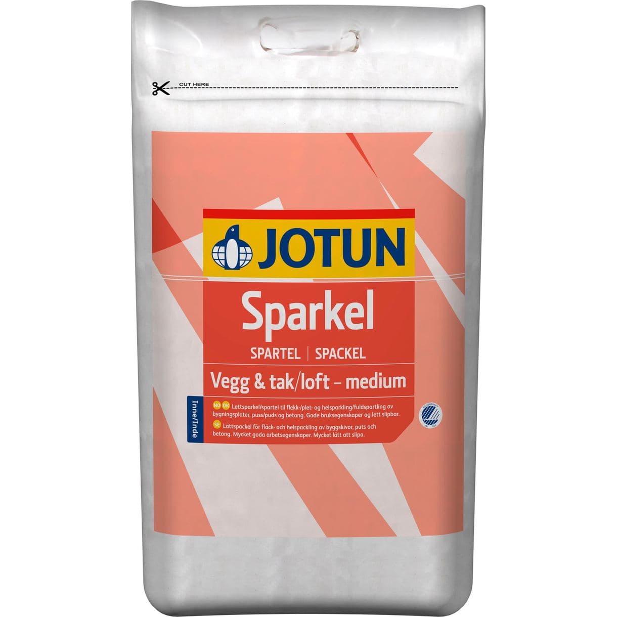 VÄGG&TAKSPACKEL JOTUN MEDIUM 15L