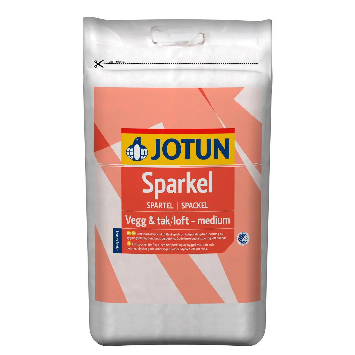 VÄGG&TAKSPACKEL JOTUN MEDIUM 15L