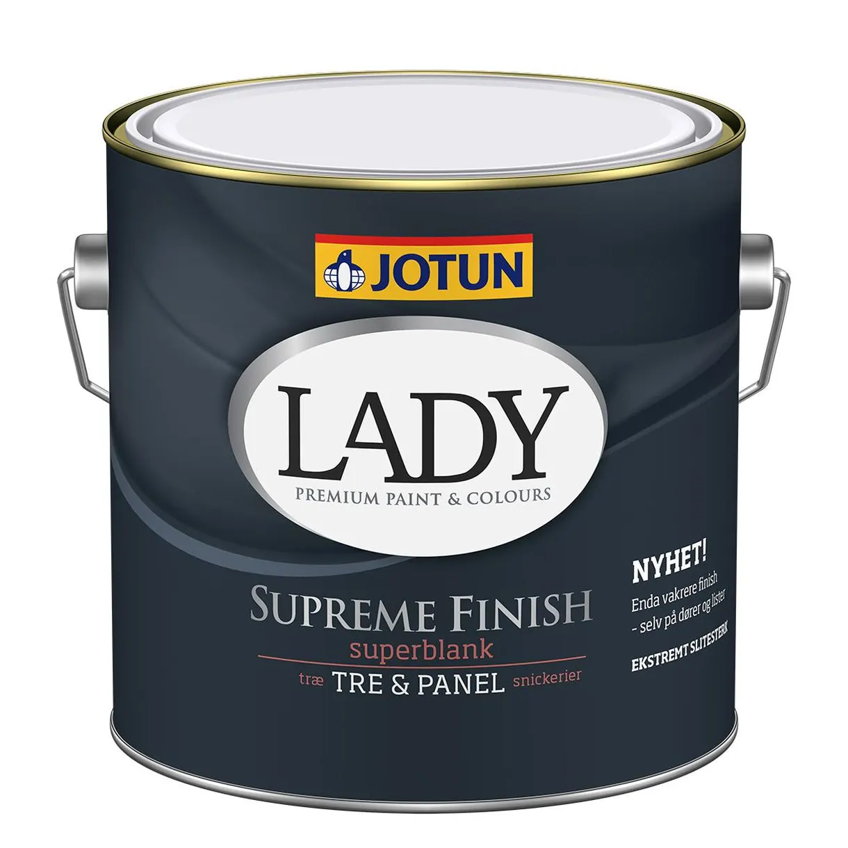 SNICKERIEFÄRG LADY SUPREME FINISH 80 2,7L