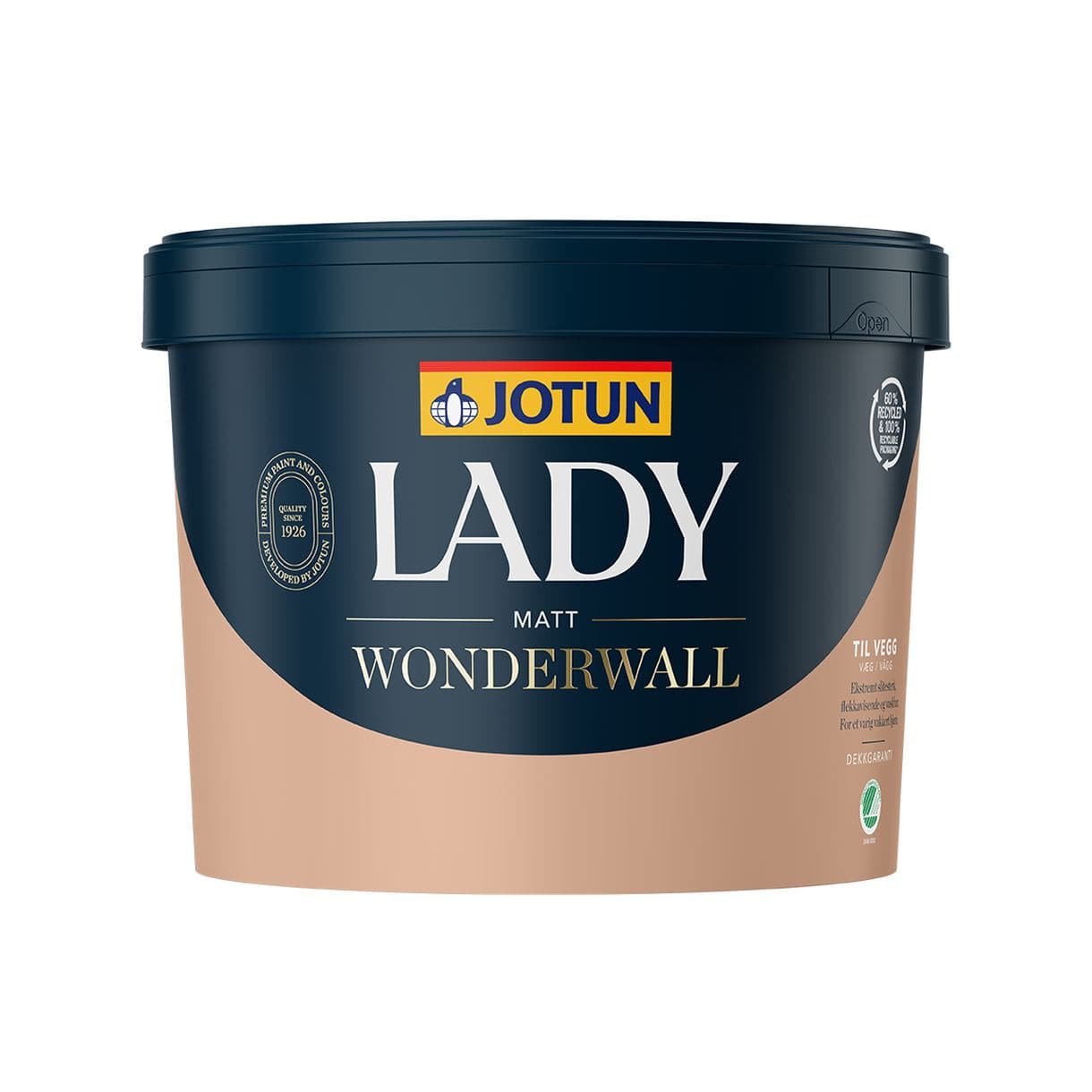 VÄGGFÄRG LADY WONDERWALL A-BAS 9L