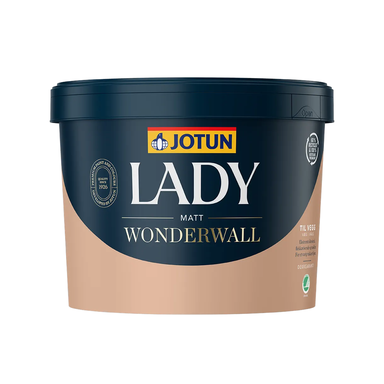 VÄGGFÄRG LADY WONDERWALL A-BAS 9L