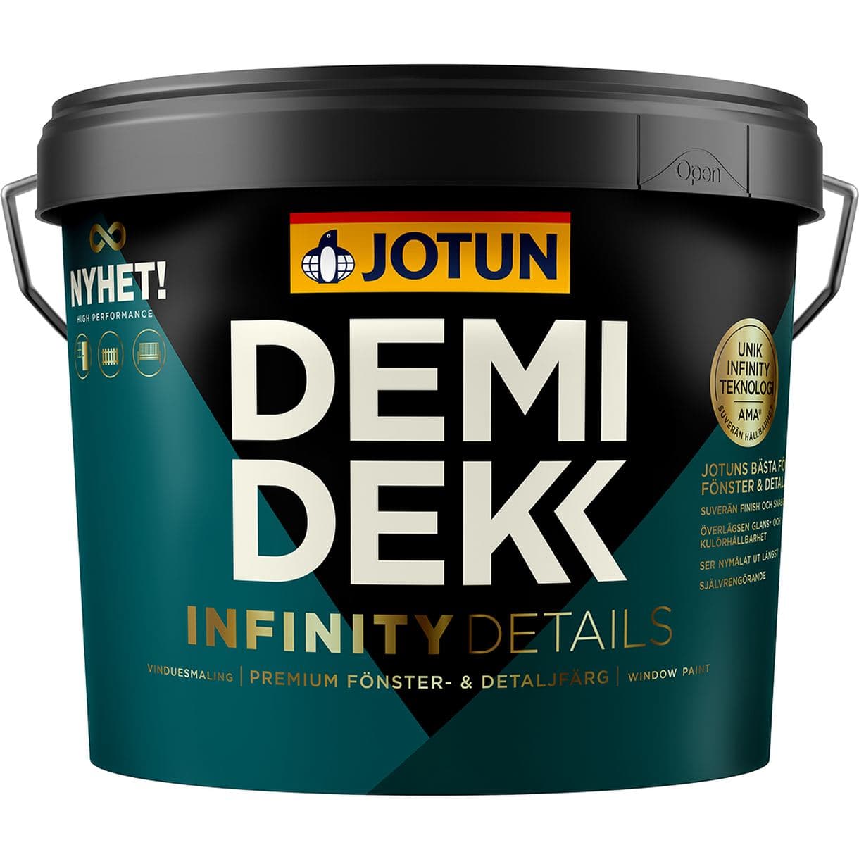 FÖNSTERFÄRG DEMIDEKK INFINITY A-BAS 0,68L
