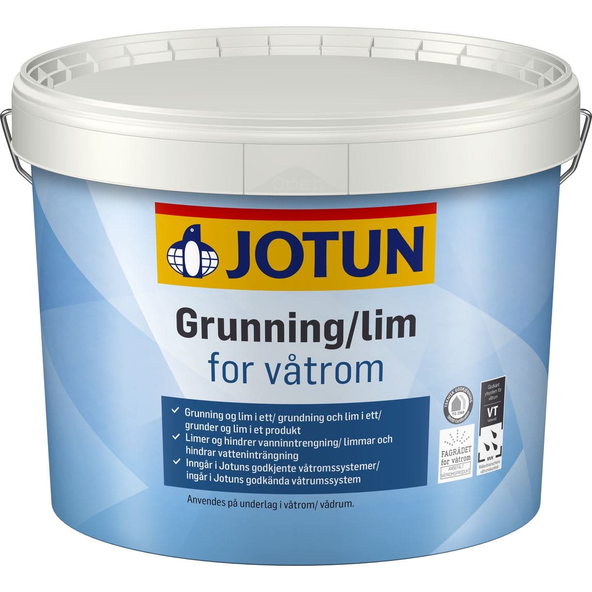 GRUNDNING/LIM FÖR VÅTRUM 10L
