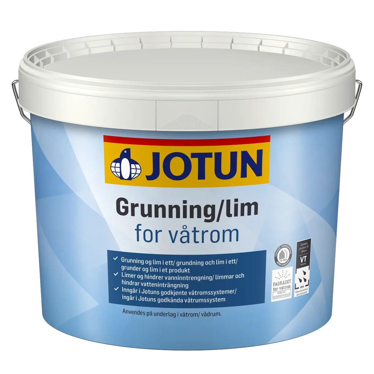 GRUNDNING/LIM FÖR VÅTRUM 10L