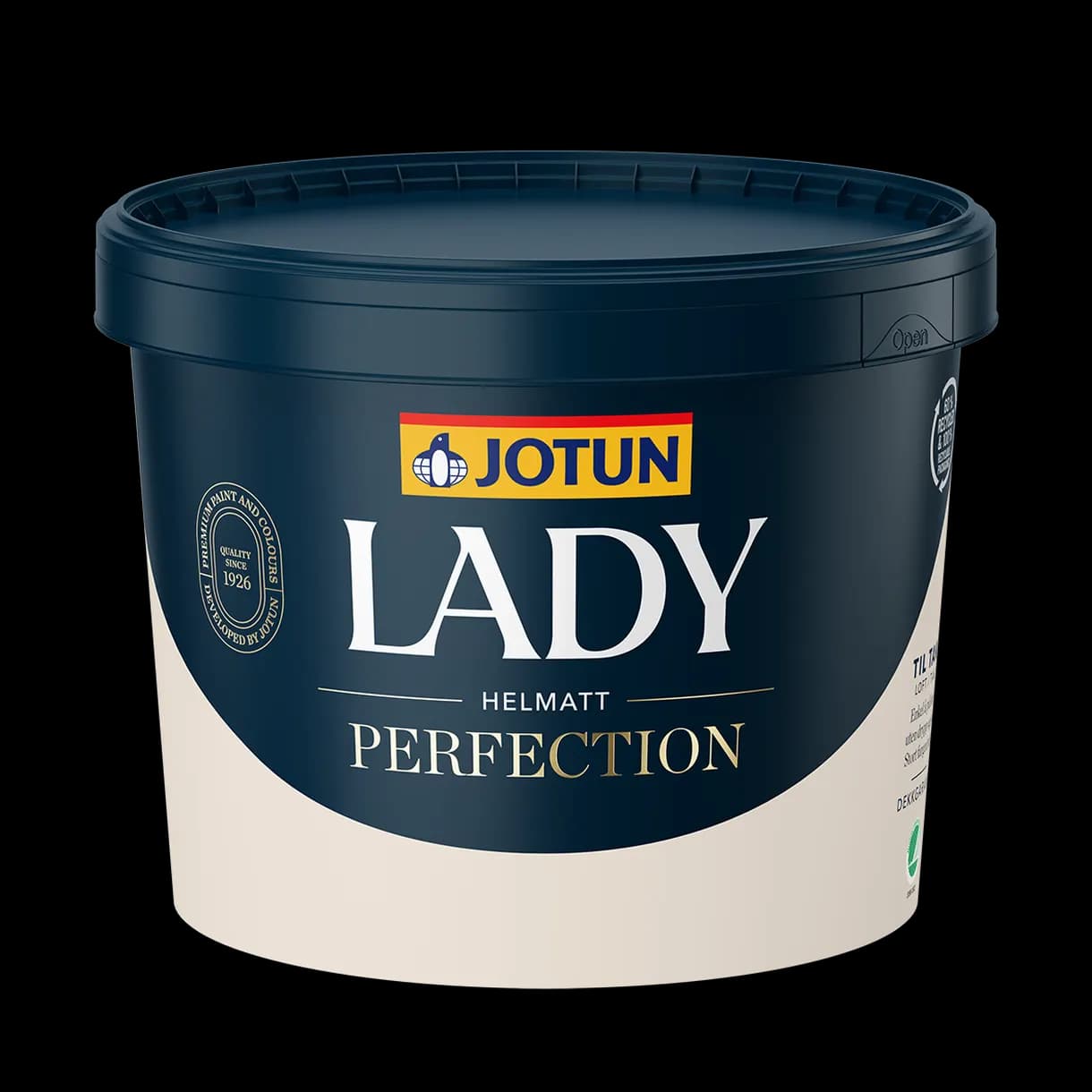 TAKFÄRG LADY PERFECTION B-BAS NY LÅG BURK 2,7L
