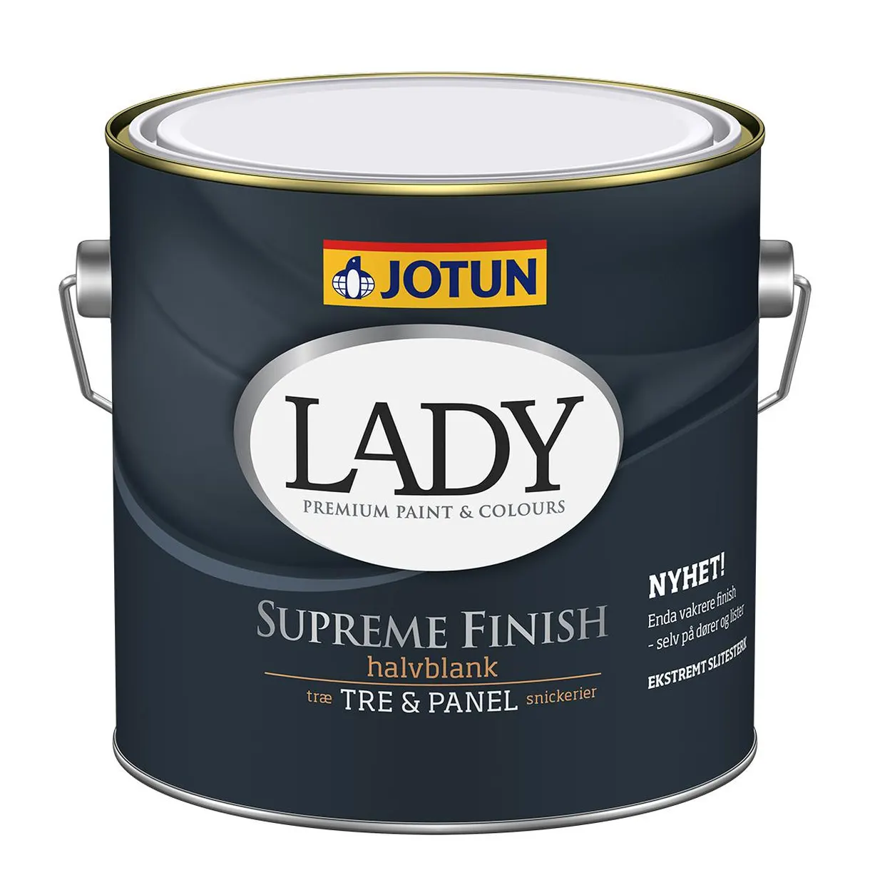 SNICKERIEFÄRG LADY SUPREME FINISH 40 A-BAS 2,7L