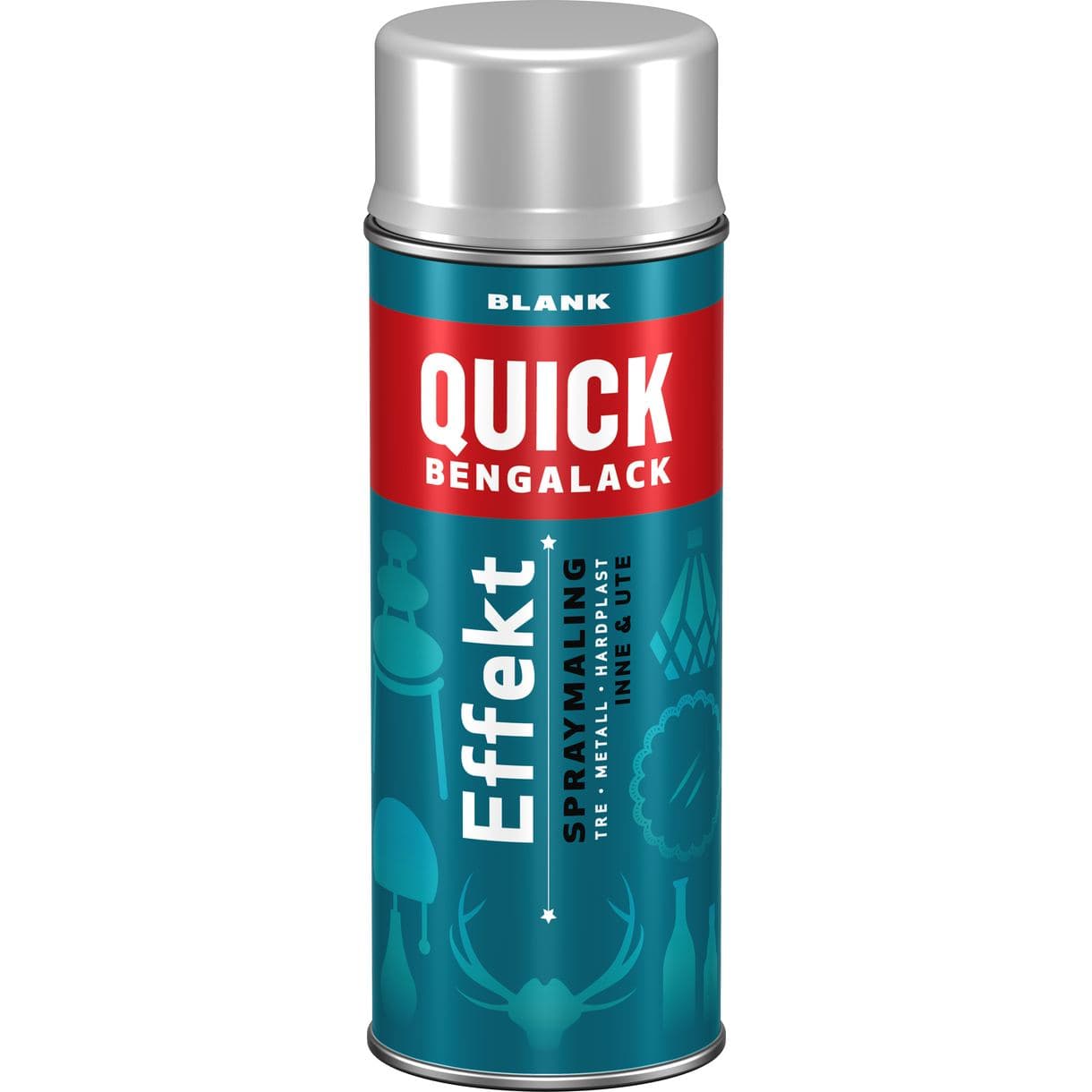 EFFEKTSPRAY QUICK BENGALACK SILVERMETALLIC 0,4L