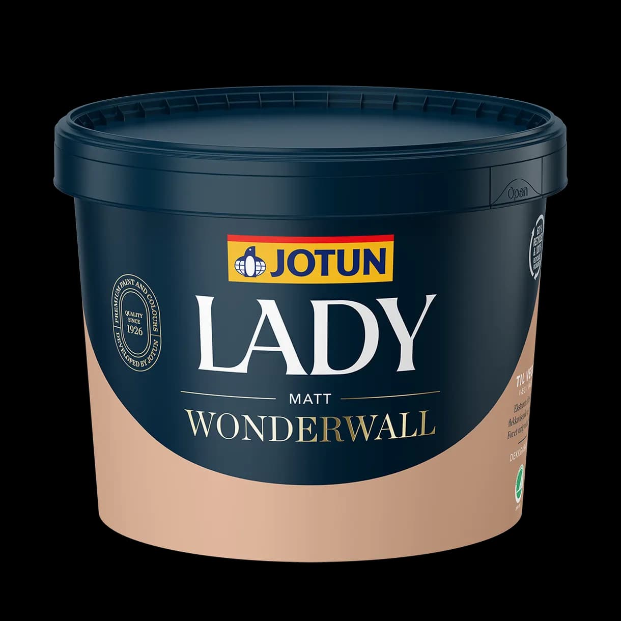 VÄGGFÄRG LADY WONDERWALL B-BAS NY LÅG BURK 2,7L