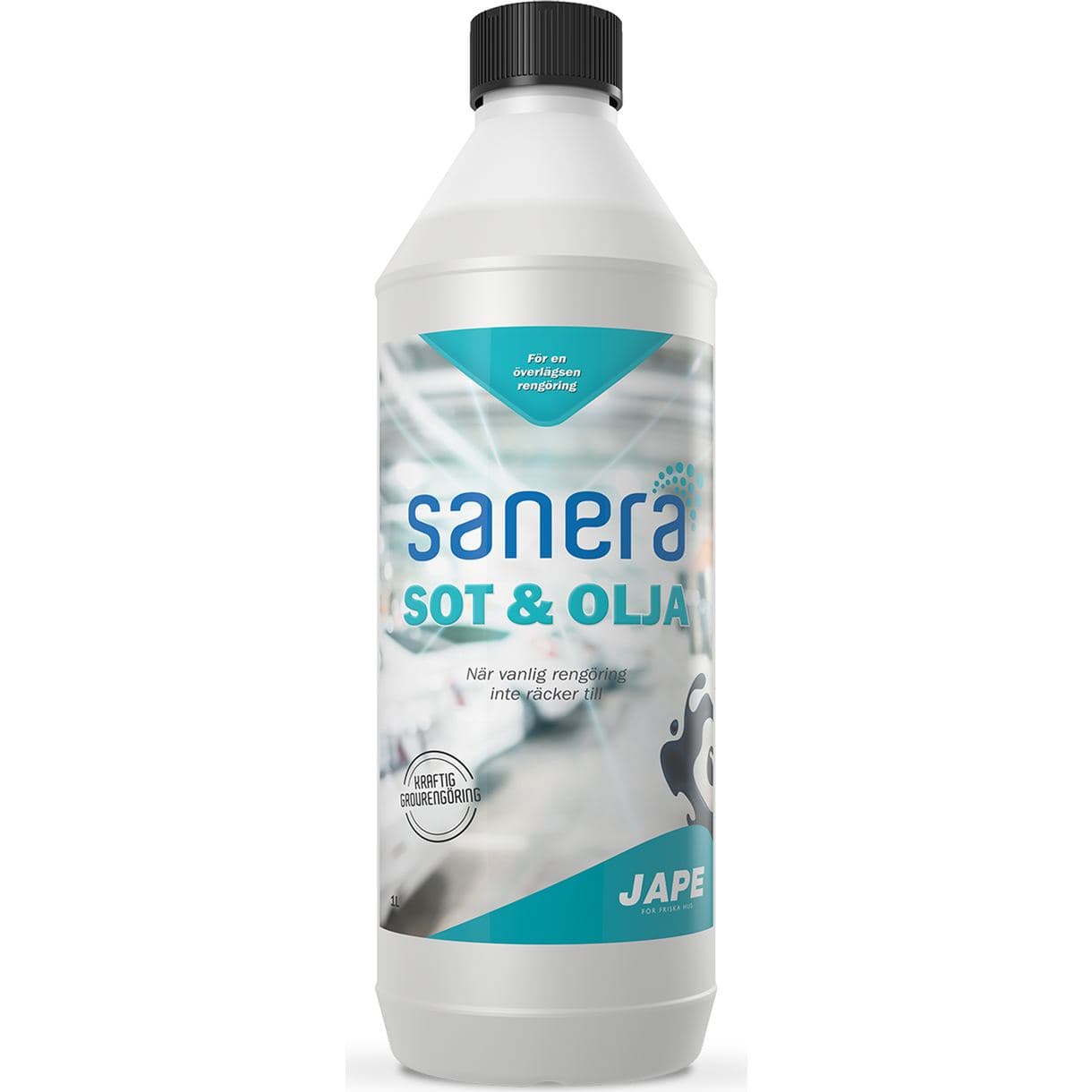 RENGÖRINGSMEDEL SANERA SOT&OLJA 1L