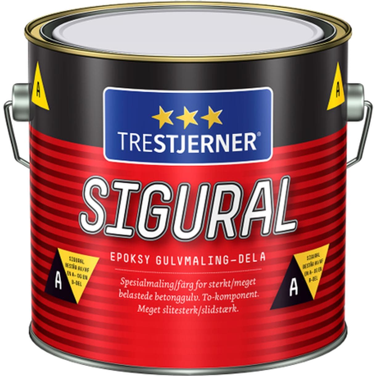 GOLVFÄRG EPOXY TRESTJERNER 22 SKYGRÅ 6,2L