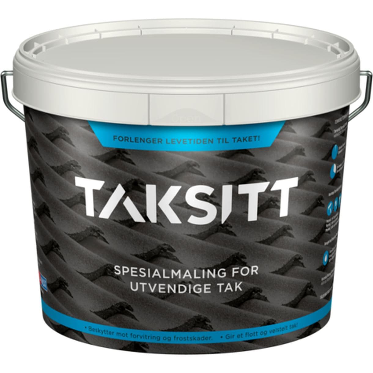 SPECIALFÄRG TAK TAKSITT SVART 3L