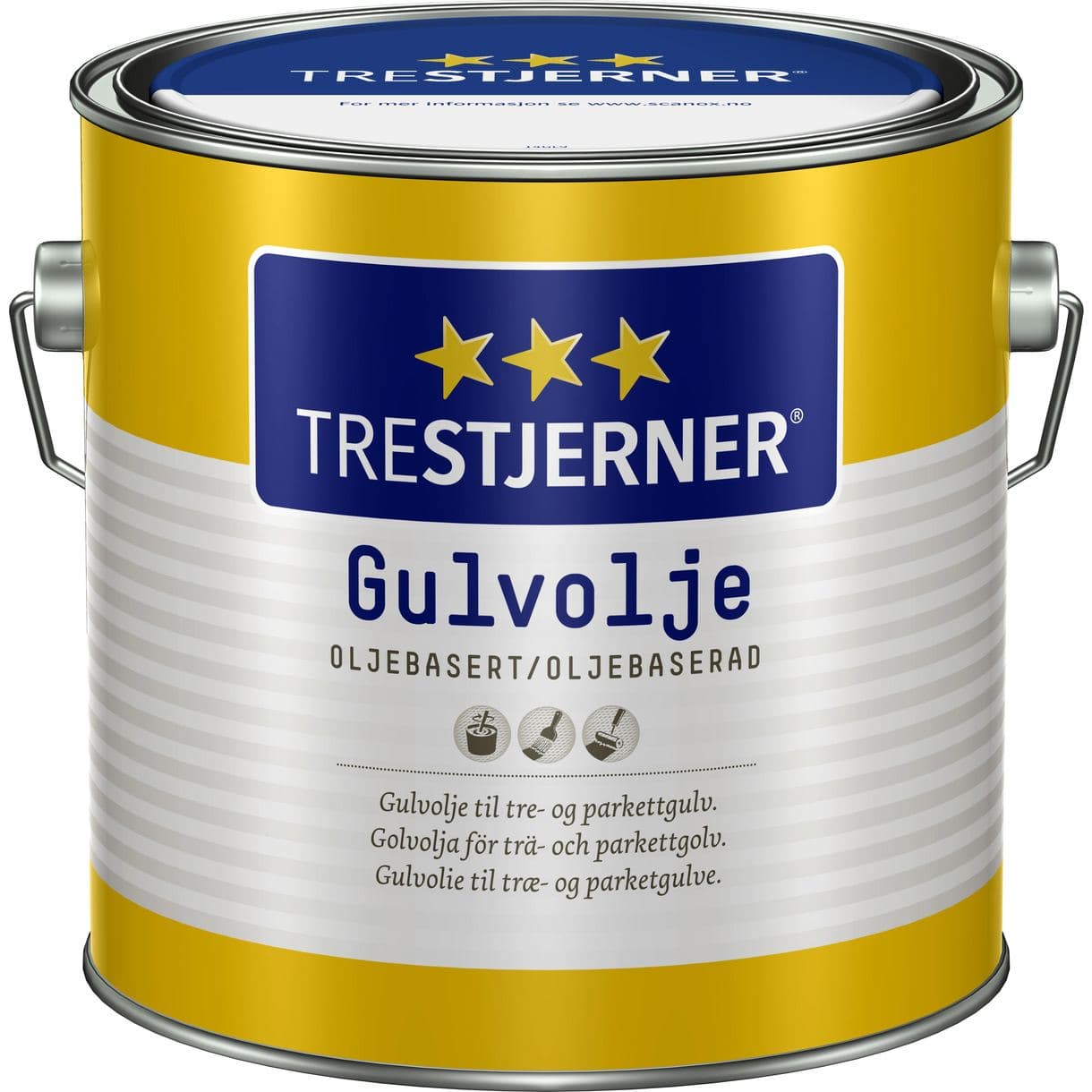 GOLVOLJA TRESTJERNER KLAR 2,7L
