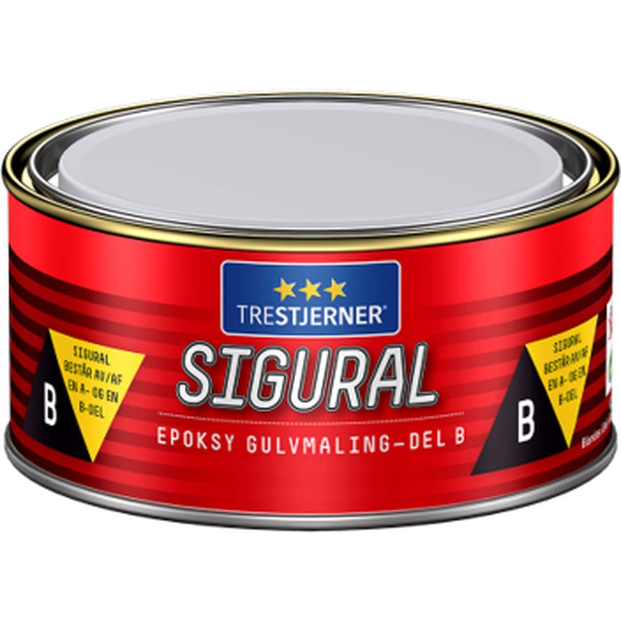 GOLVFÄRG EPOXY TRESTJERNER KLAR DEL B 0,28L