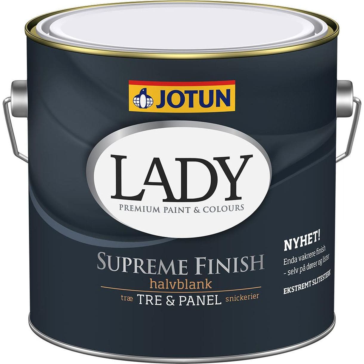 SNICKERIEFÄRG LADY SUPREME FINISH 40 B-BAS 2,7L
