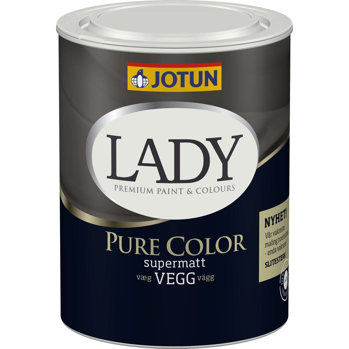 VÄGGFÄRG LADY PURE COLOR A-BAS 0,68L 25WMAWARJ