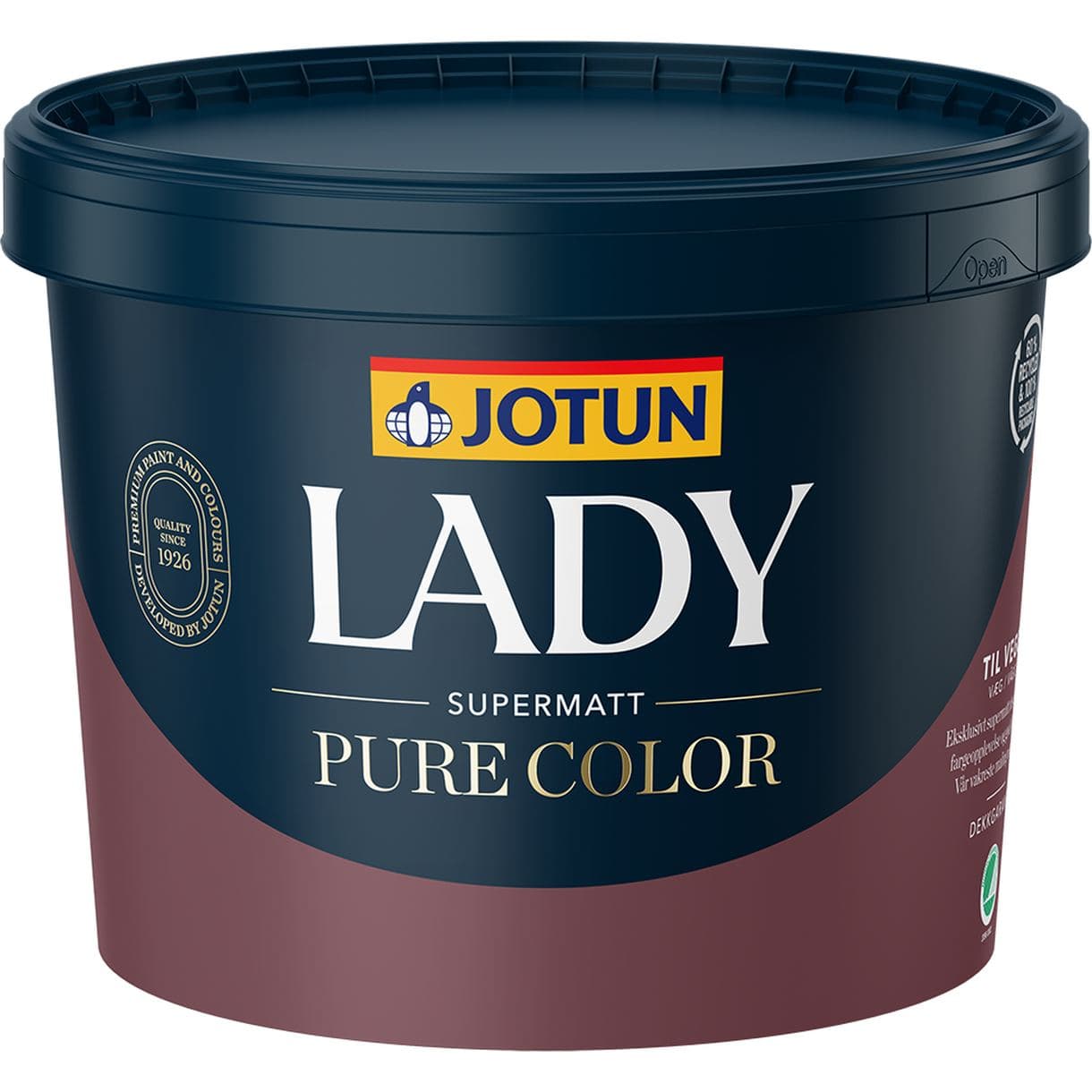 VÄGGFÄRG LADY PURE COLOR 2,7L