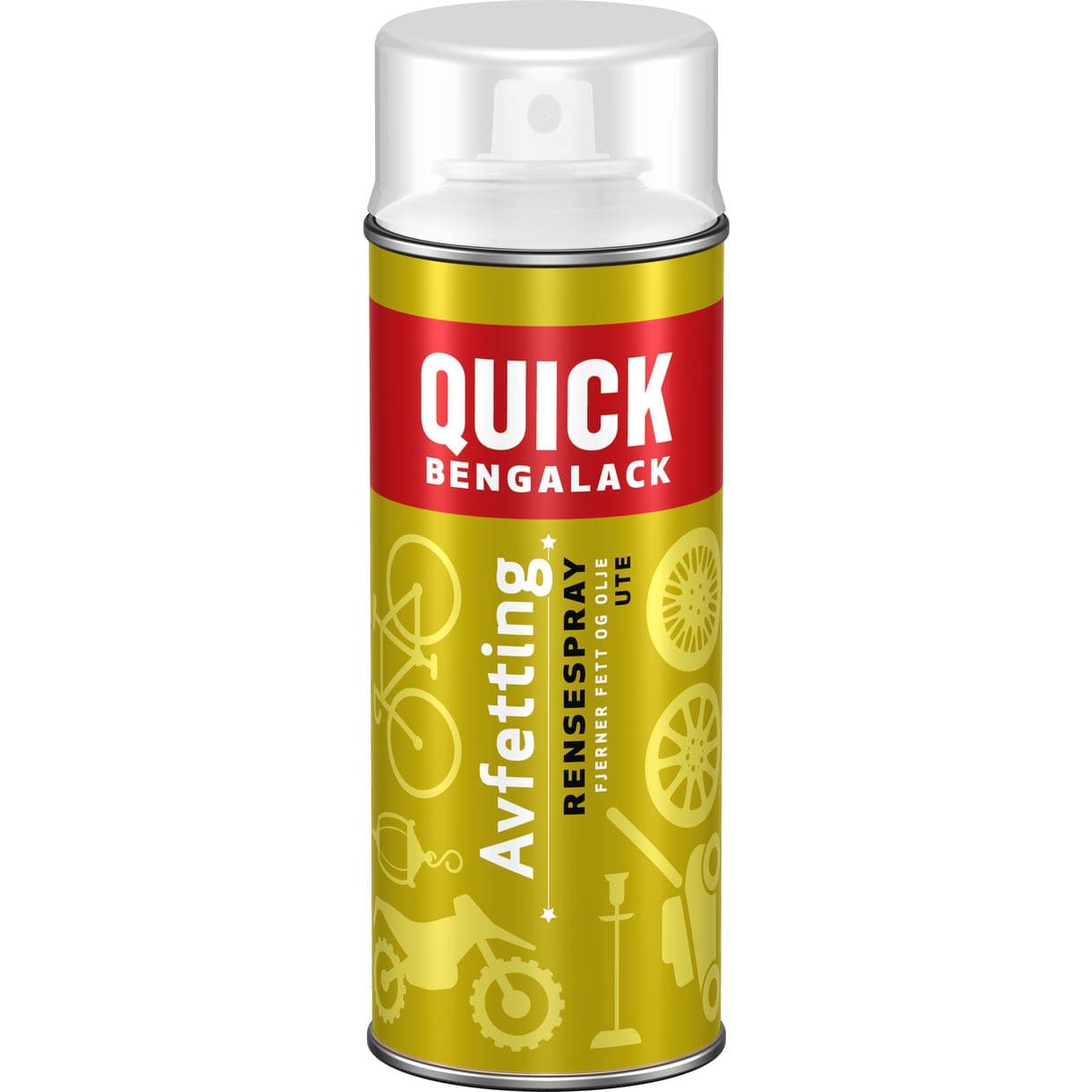 SPRAYFÄRG QUICK AVFETTNING 0,4L